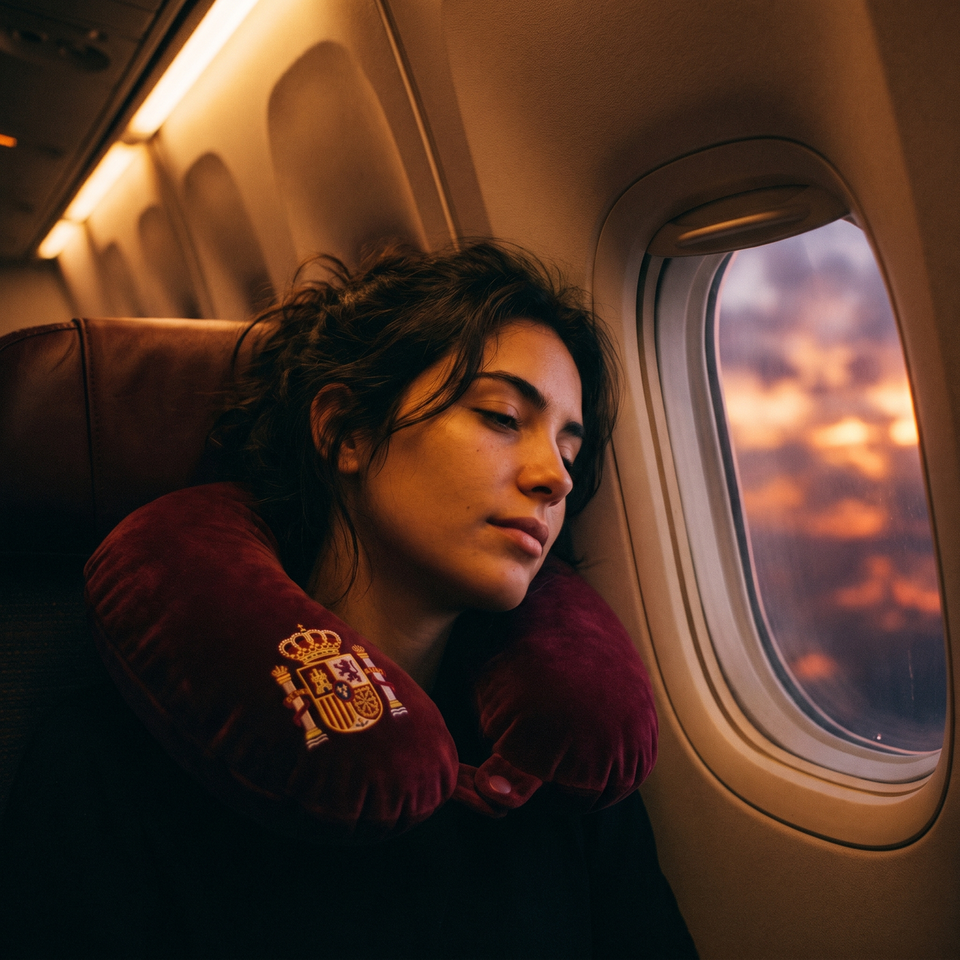 Almohada de viaje — modelo