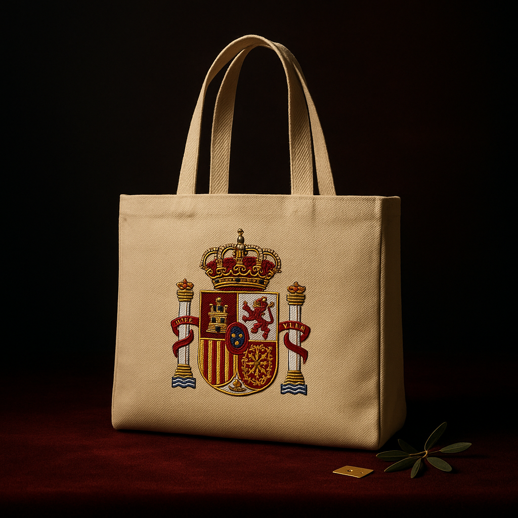 Bolsa Tote La Roja — dobrado