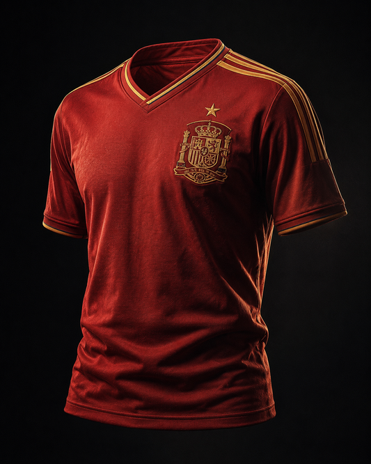 Camiseta España Retro 2010 — vista frontal