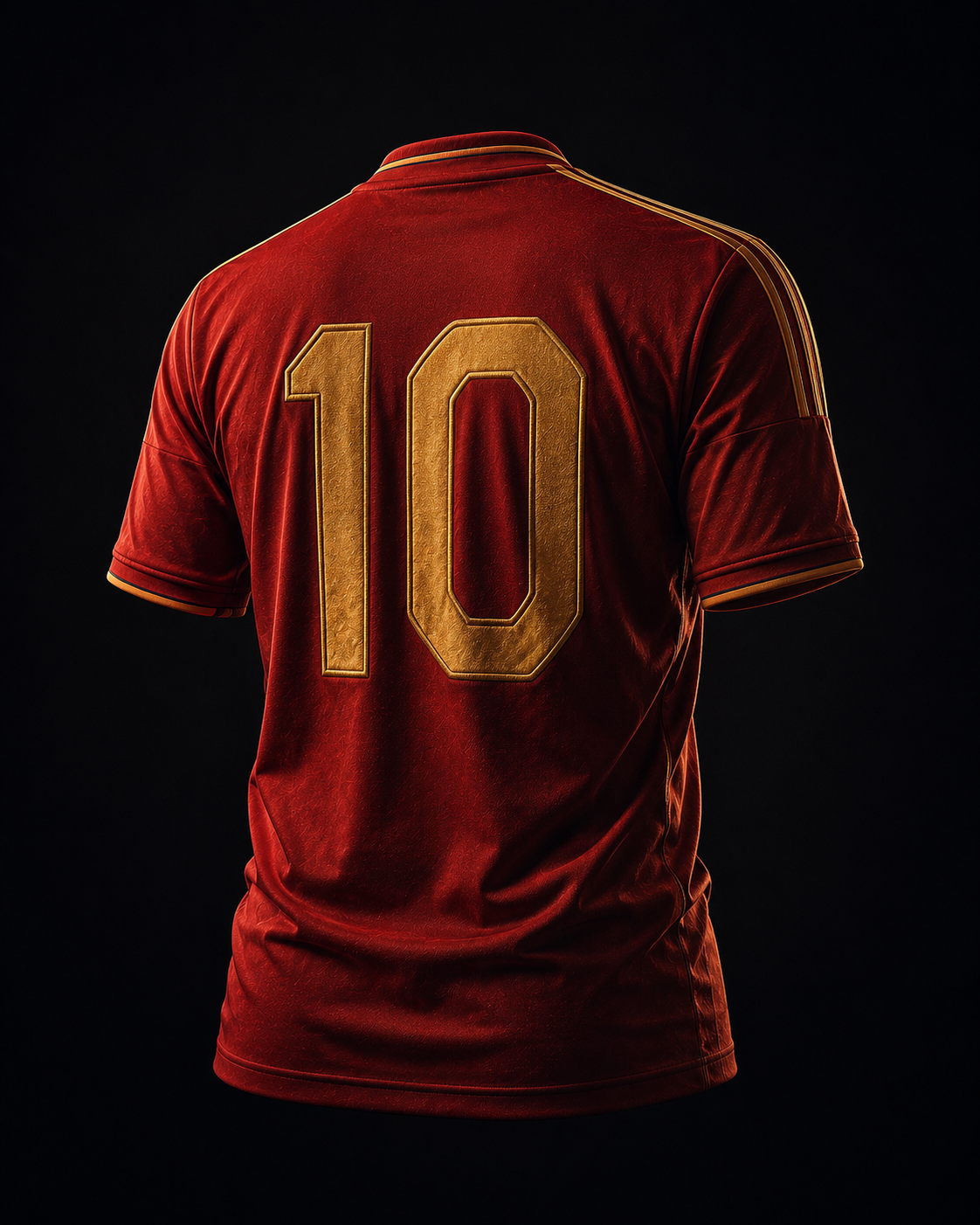 Camiseta España Retro 2010 — vista trasera