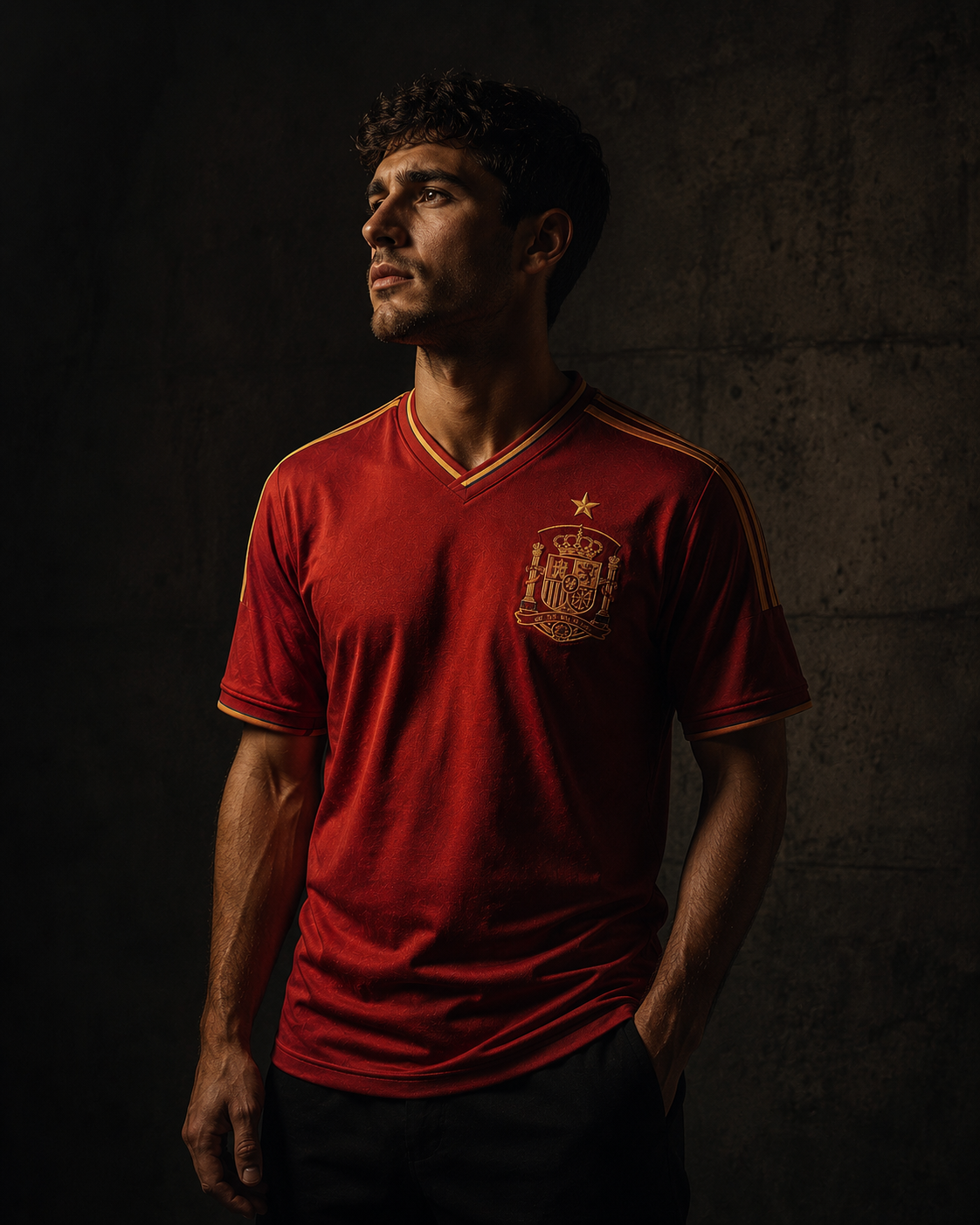 Camiseta España Retro 2010 — lifestyle