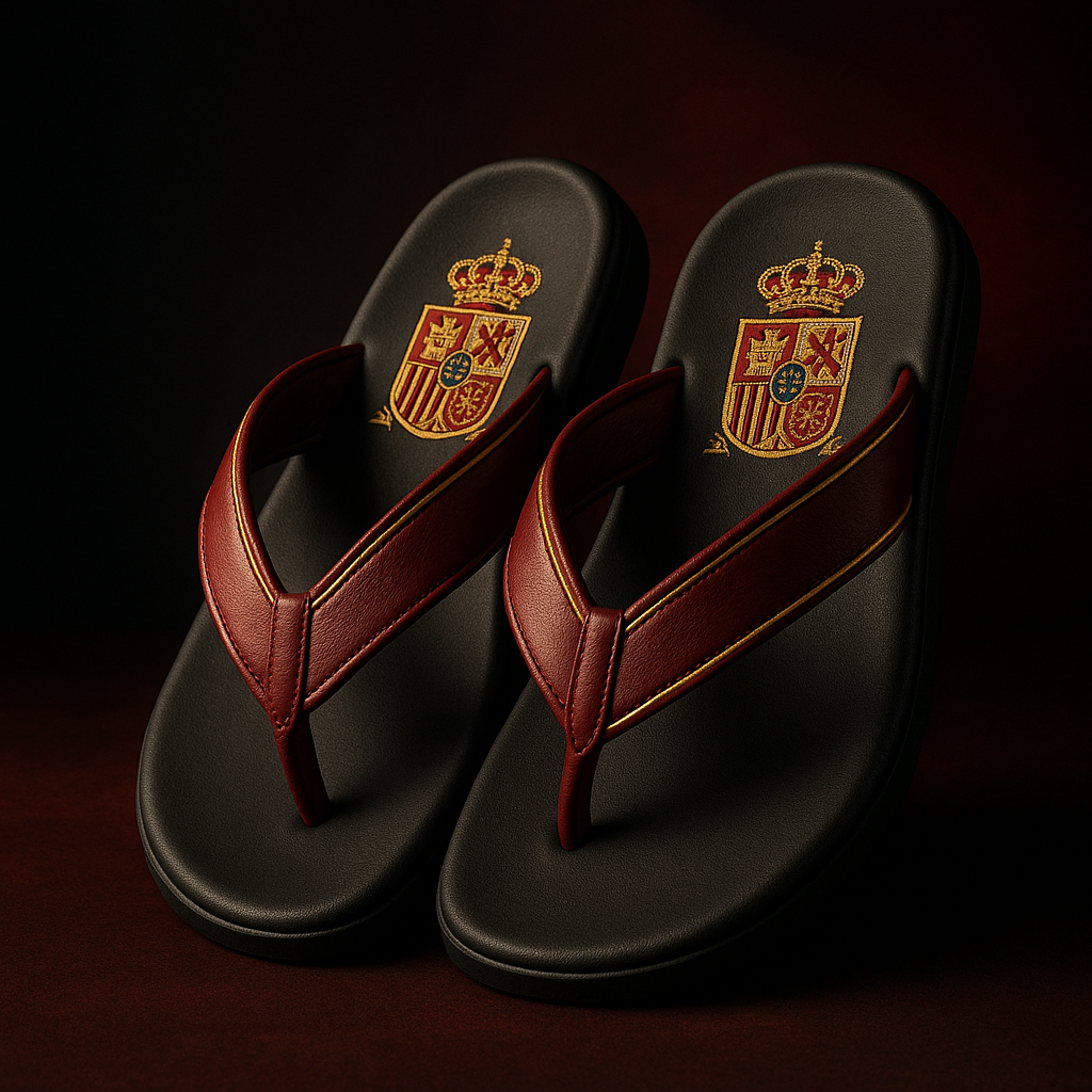 Chancla La Roja — lifestyle