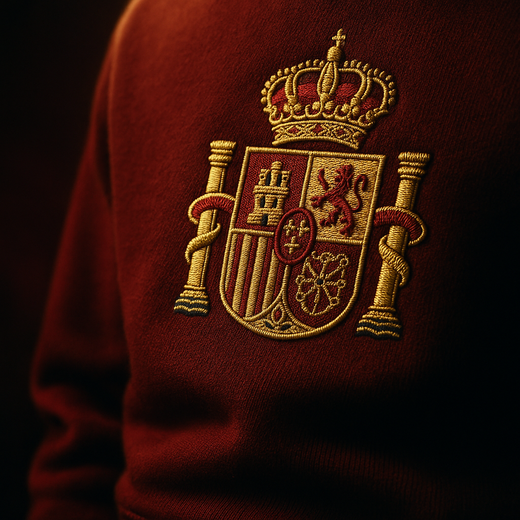 Sudadera La Roja — escudo